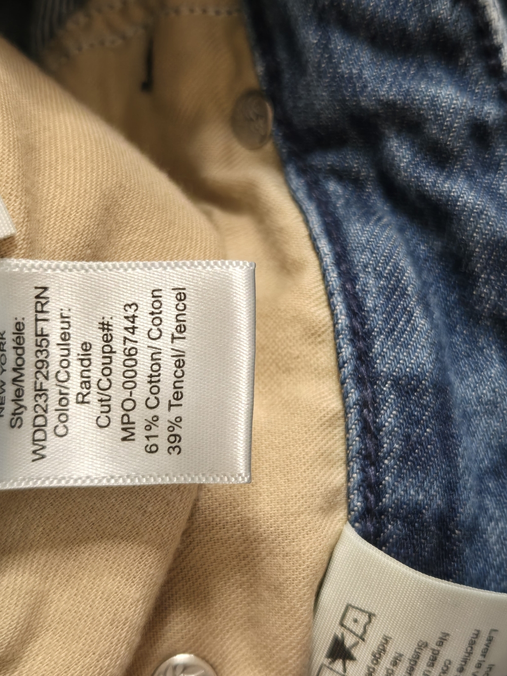 Rag & Bone Logan Mid Rise Wide Leg Jeans Size 29 Medium Wash Raw Hem Relaxed - Picture 8 of 9